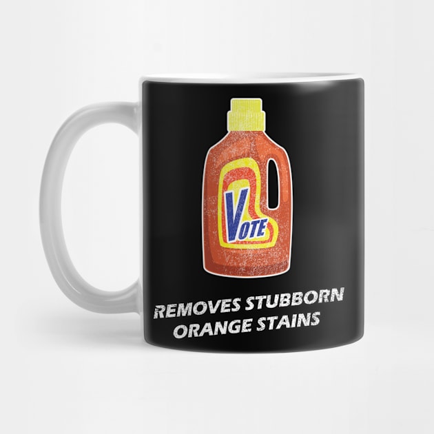 Vote Removes Stubborn Orange Stains Detergent Bottle by RobomShop